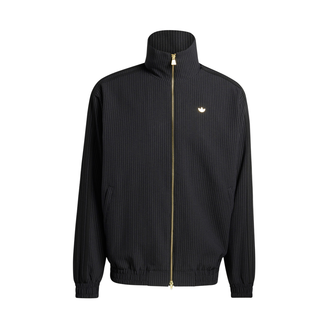 아디다스 오리지널스 파이어버드 루즈 핀스트라이프 트랙 탑 블랙 - KR 사이즈(Adidas Originals Firebird Loose Pinstripe Track Top Black - KR Sizing) - 1