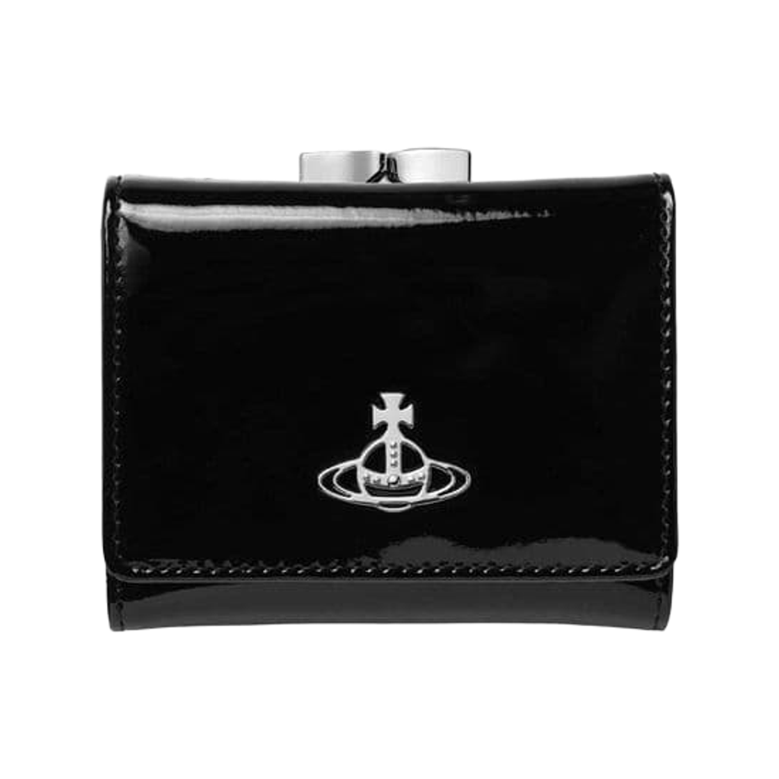 비비안 웨스트우드 스몰 프레임 월렛 블랙(Vivienne Westwood Small Frame Wallet Black)