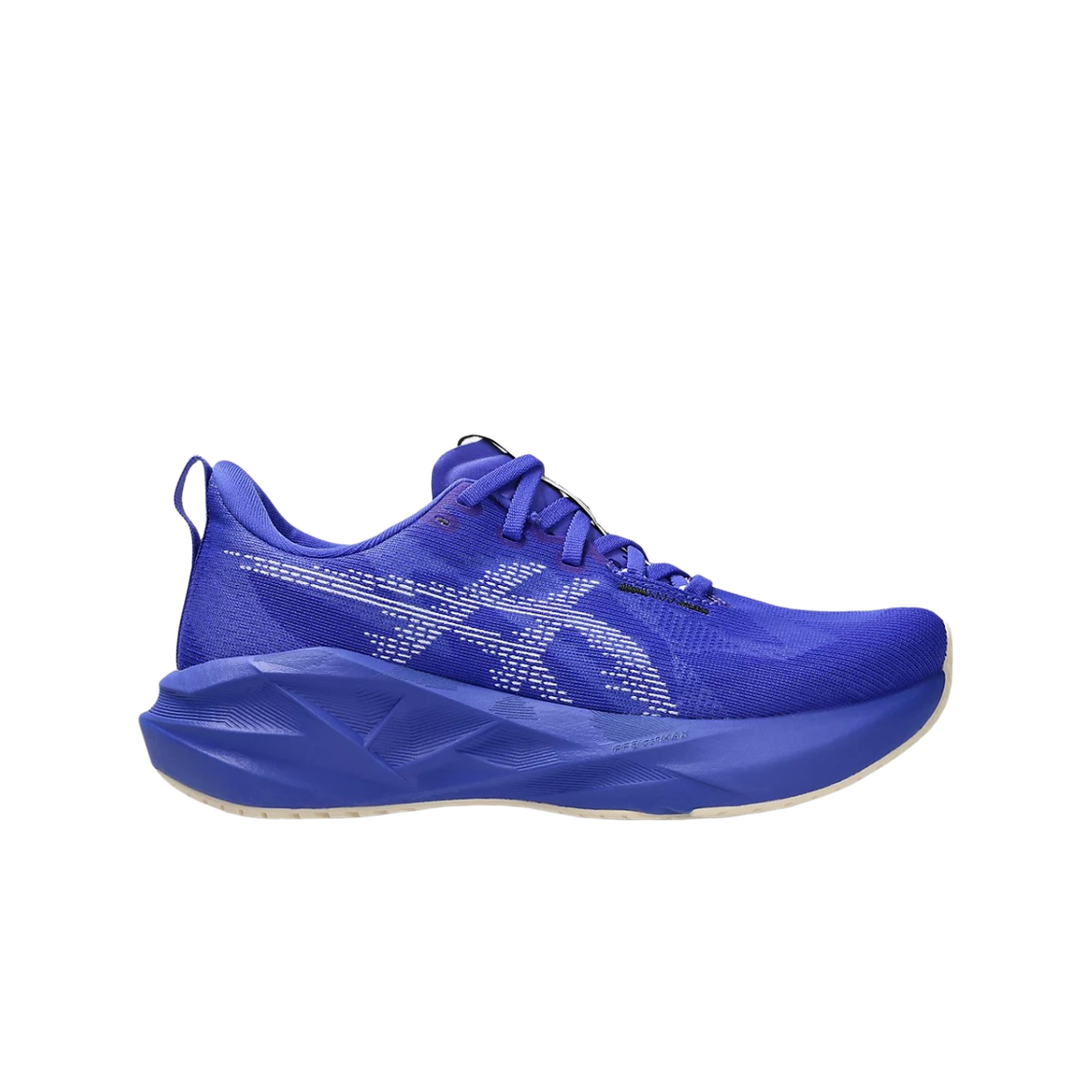(W) 아식스 노바블라스트 5 코발트 버스트 화이트((W) Asics Novablast 5 Cobalt Burst White) - 1