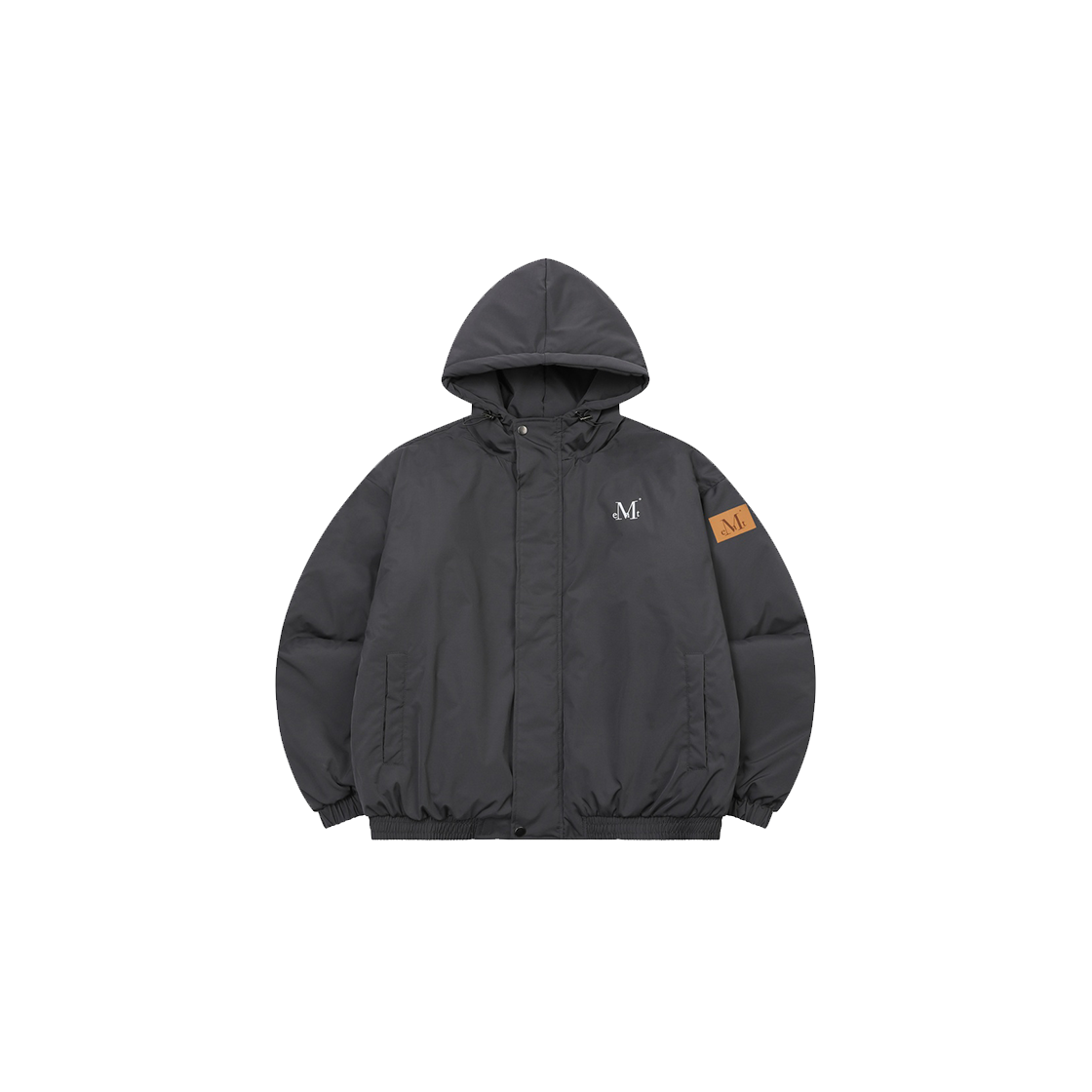 무센트 브론트 헤비쉘 후드 패딩 자켓 남녀공용 (3컬러) 차콜(MUCENT Bront Heavy Shell Hood Padding Unisex Charcoal)