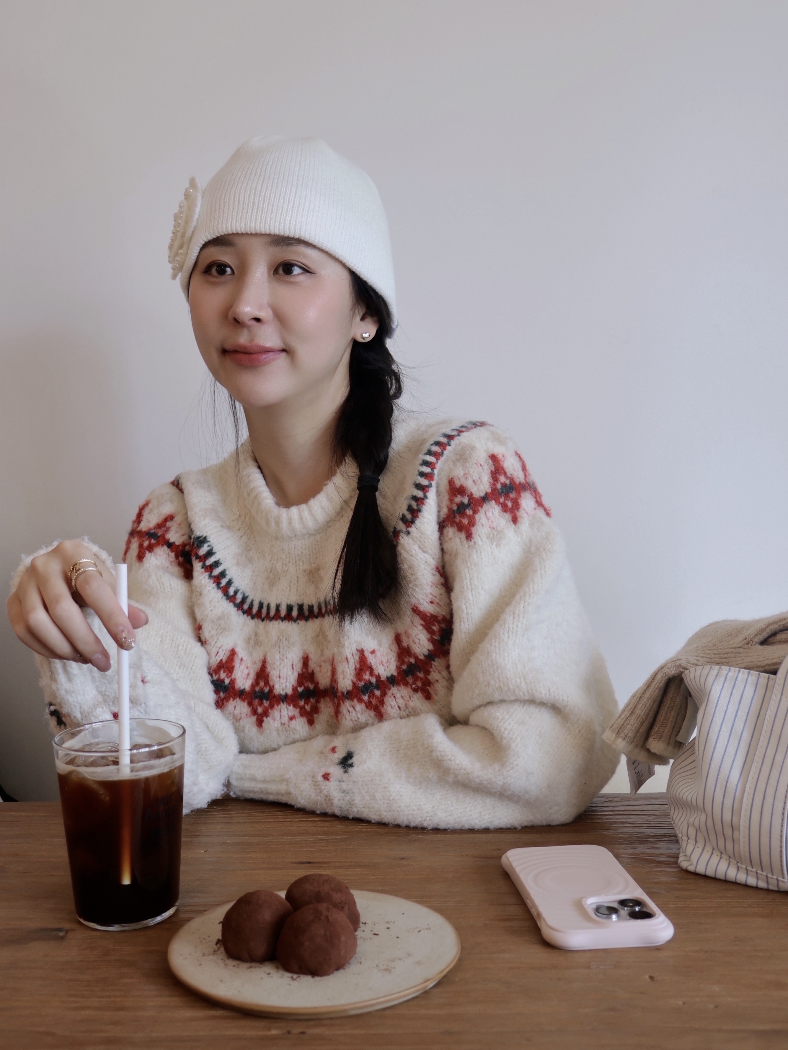 (W) Rockfishweatherwear Original Winter Slippers Sand 착용 스타일 - 5