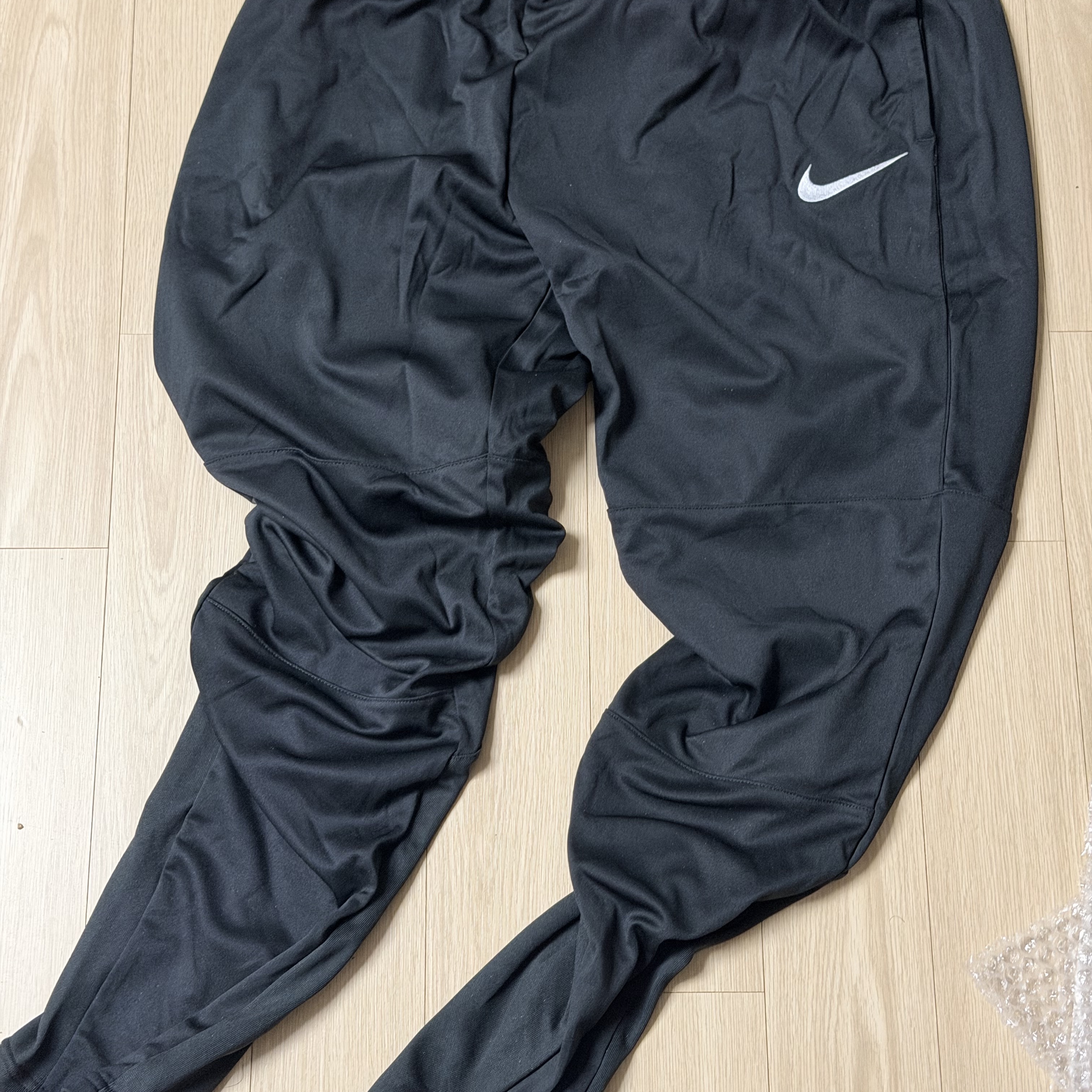 Nike Dri-Fit Park 20 Knit Pant Black White - US/EU 착용 스타일