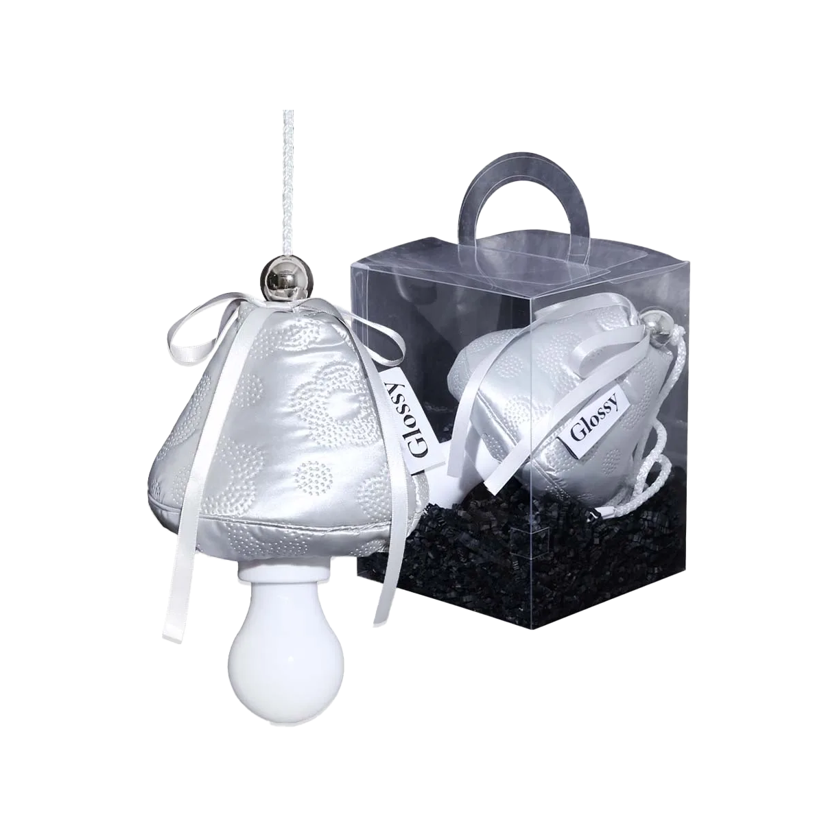 2147131 [3% 적립] [Glossy X LOFA SEOUL] LOFA SEOUL Silver Flower Mushroom Lamp