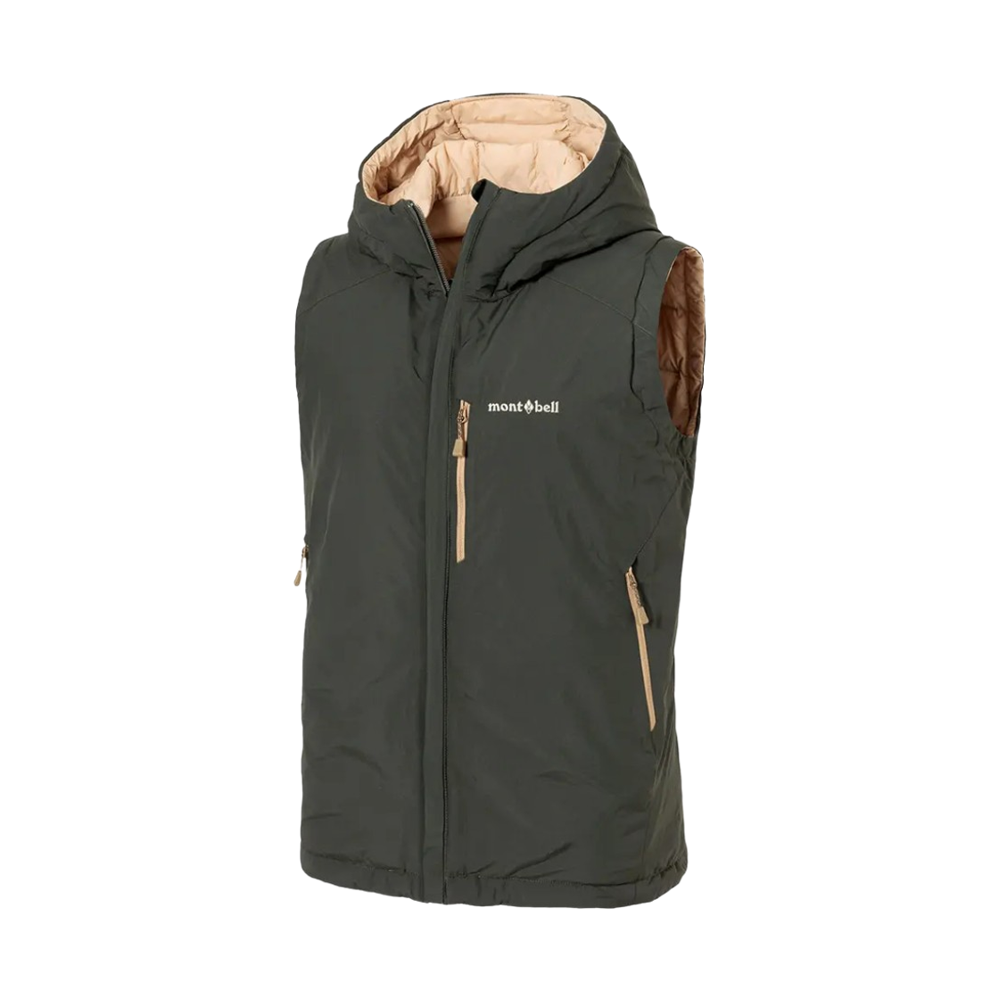 1101682 (W) Montbell Colorado Vest Dark Green