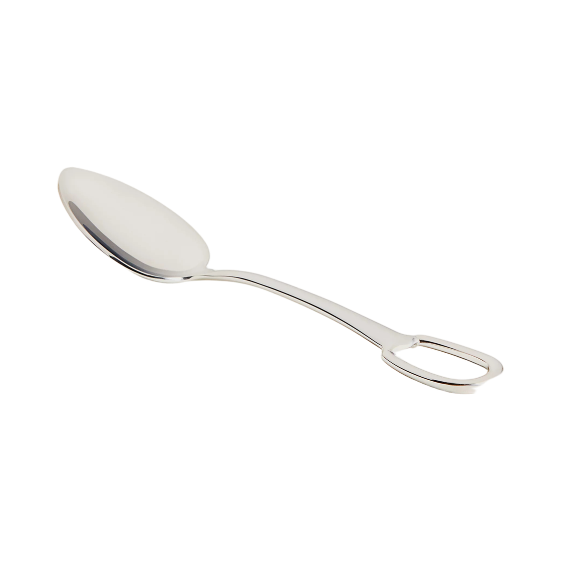P006007P Hermes Attelage Steel Dessert Spoon Sans Coloris