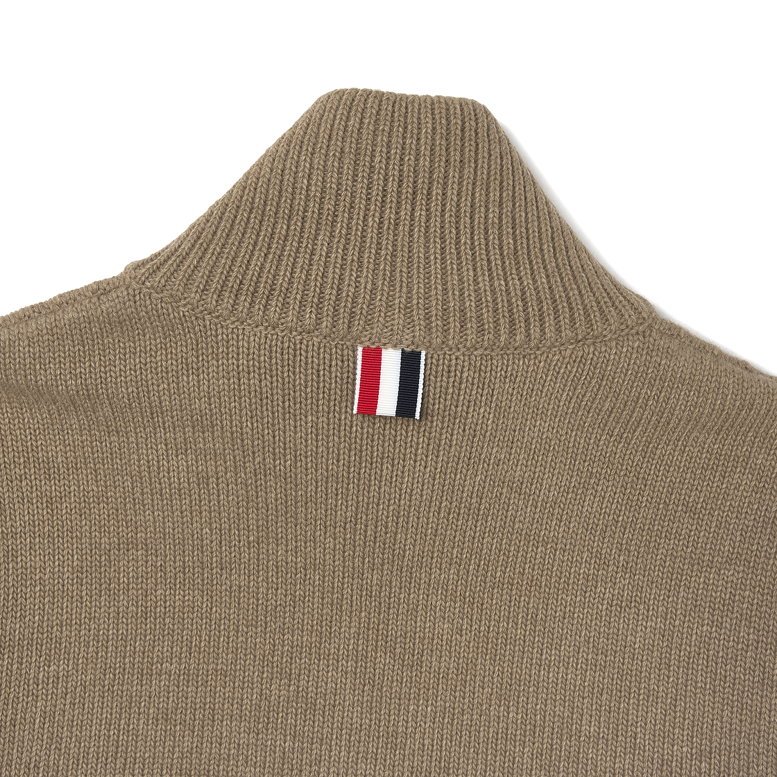 톰브라운 기스 인타르시아 메리노 울 목 넥 풀오버 미디움 브라운(Thom Browne Geese Intarsia Mernio Wool Mock Neck Pullover Medium Brown) - 3