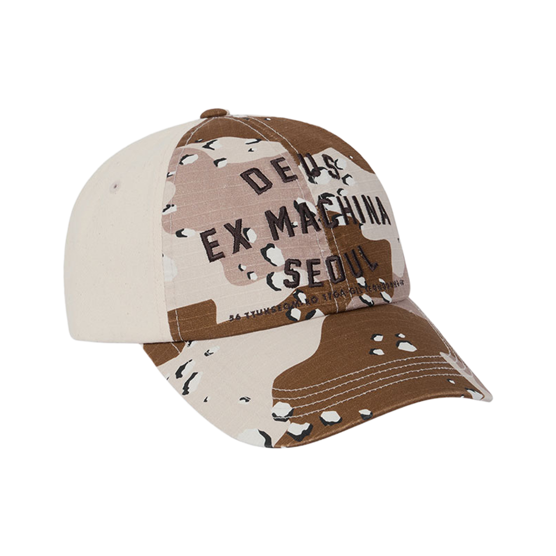 D261UHA015863 [6% 적립] Deus Ex Machina College Address Cap CAMO Camo