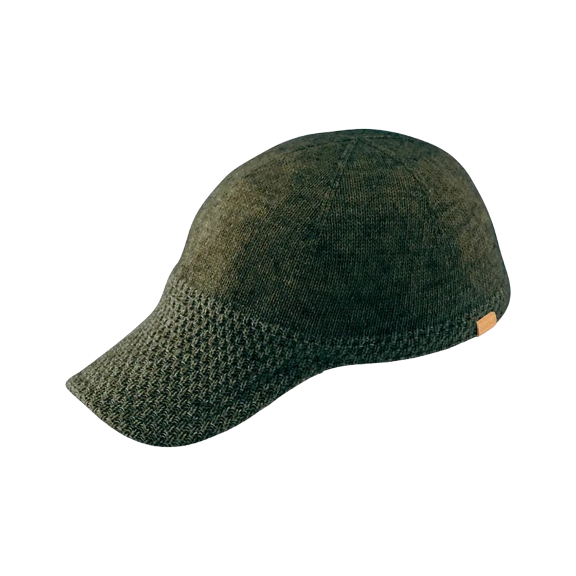 1108377 Montbell Wool Knit Bill Cap Dark Olive