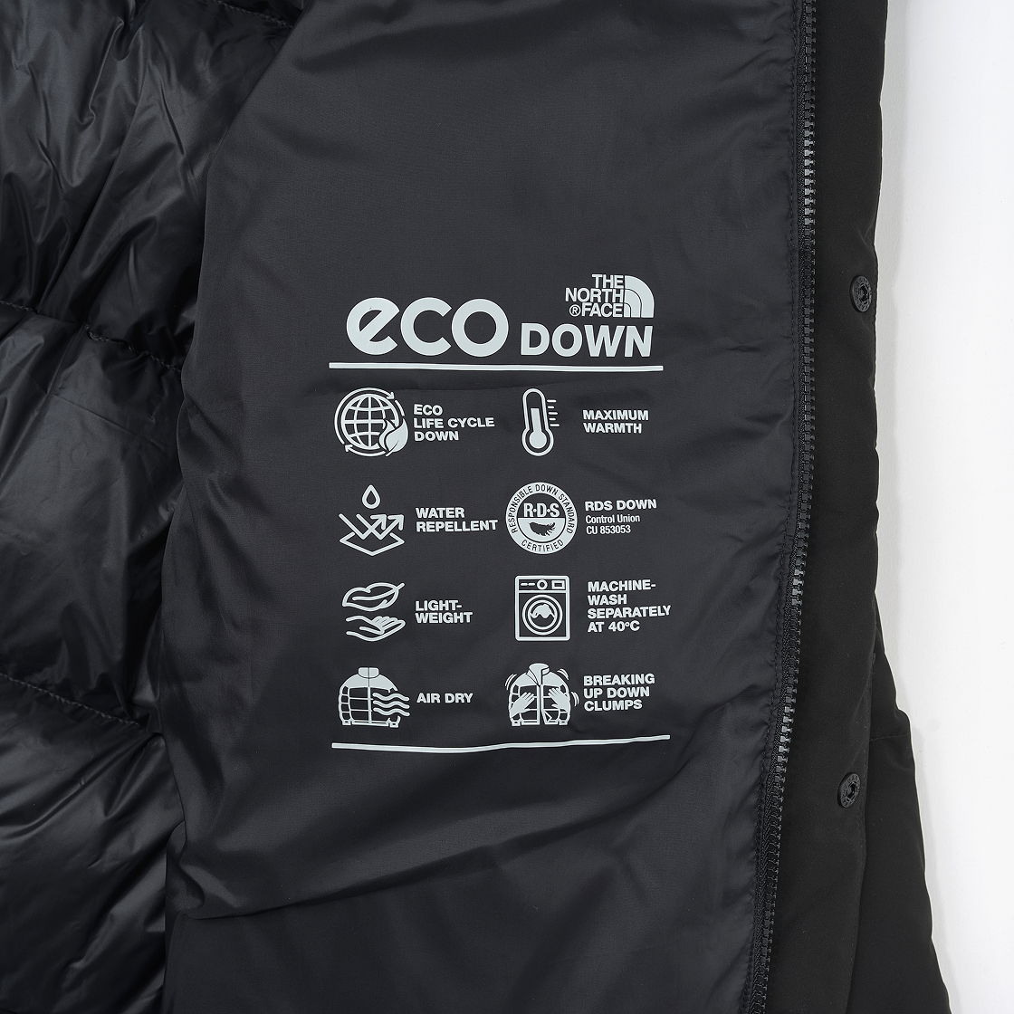 노스페이스 에버로프트 다운 코트 RDS 레알 블랙 - 25FW(The North Face Everloft Down Coat RDS Real Black - 25FW) - 8