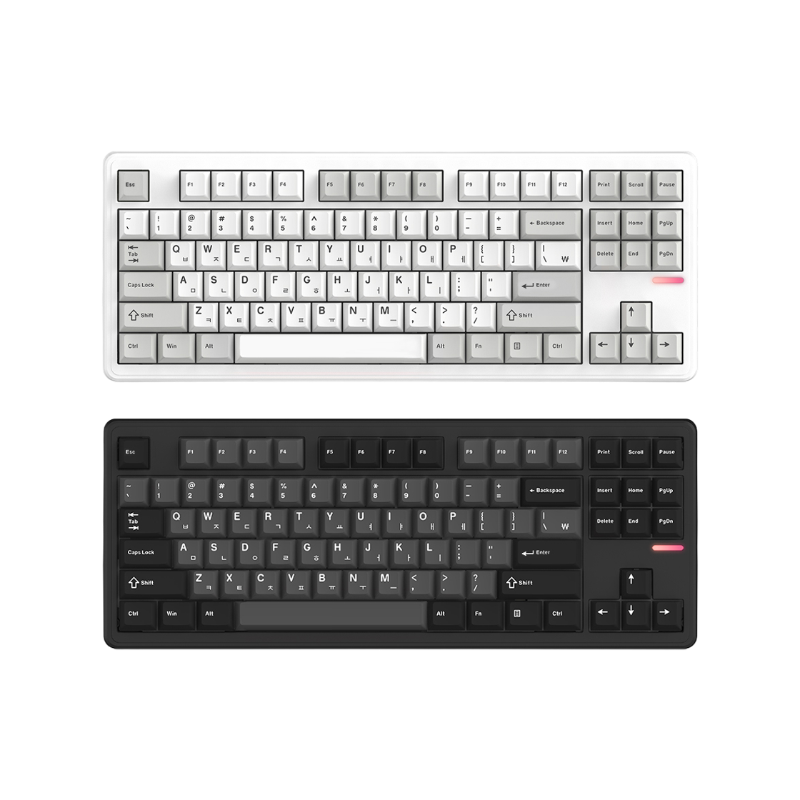 긱스타 GKG87R 유무선 저소음 기계식 키보드 텐키리스 게이밍 사무용 가스켓 HMX 선셋(Geekstar GKG87R Wireless Gasket TKL Keyboard HMX Sunset Silent) - 2