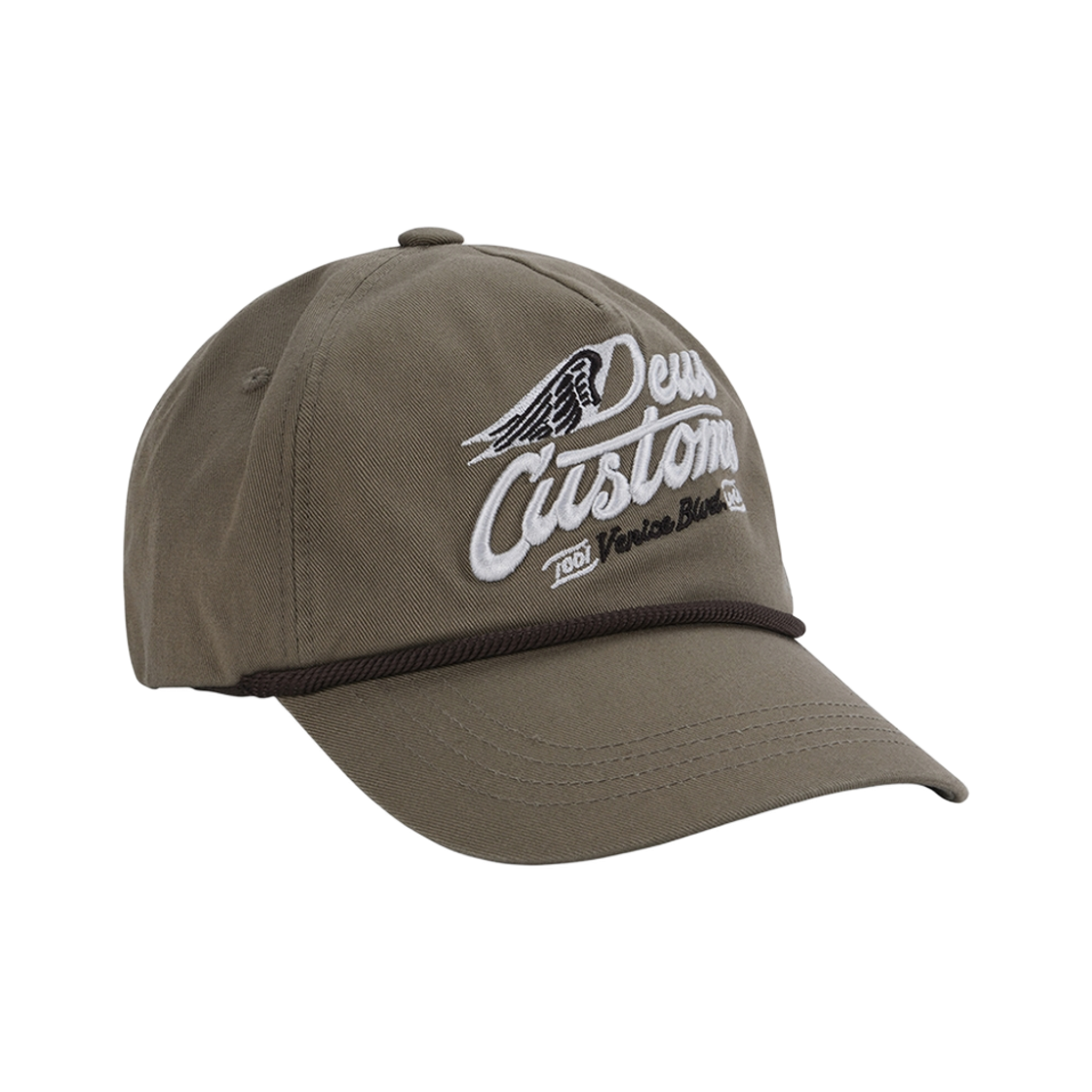 D261UHA240055 [6% 적립] Deus Ex Machina Winglet Cap Khaki