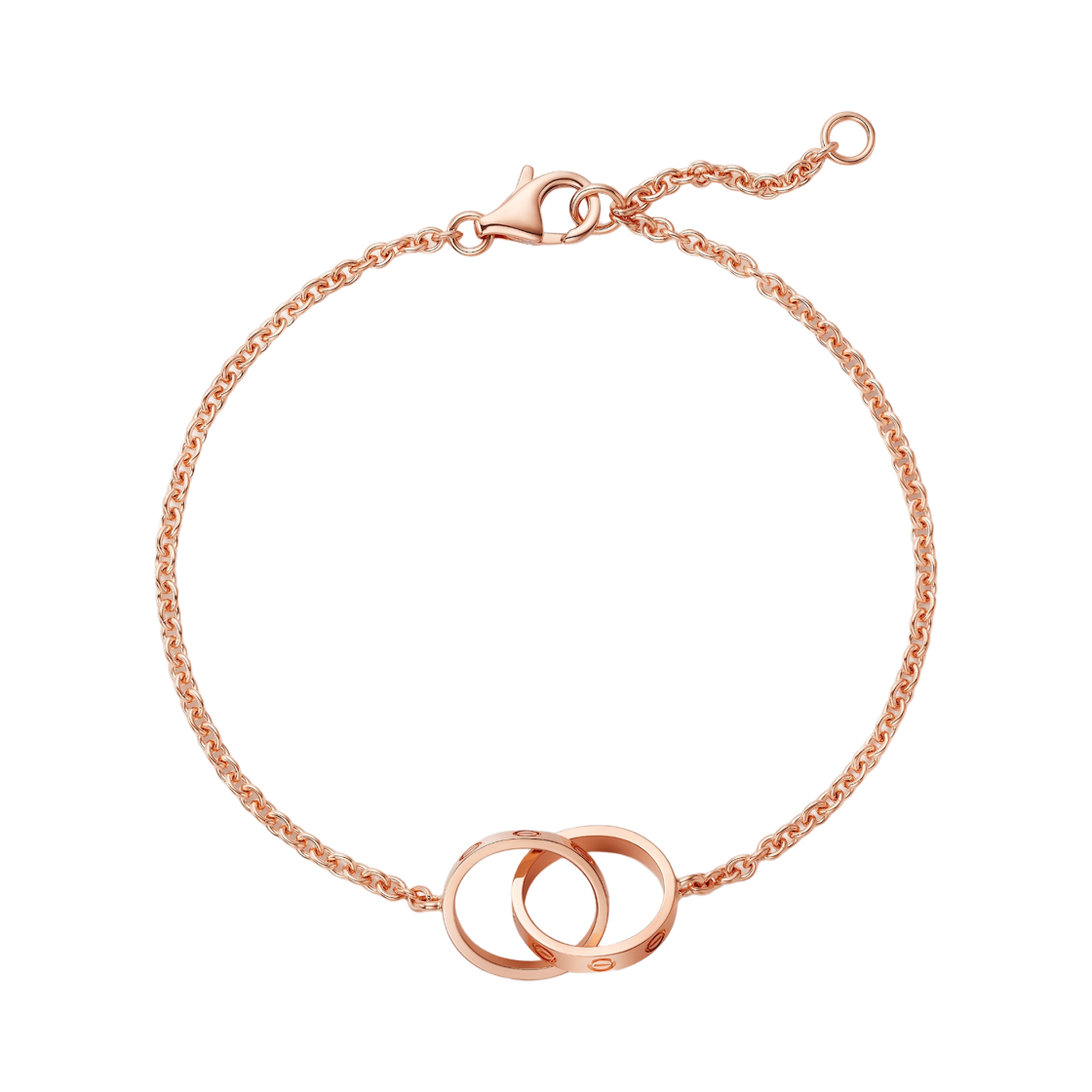 B6091100 Cartier Love Chain Bracelet Pink Gold
