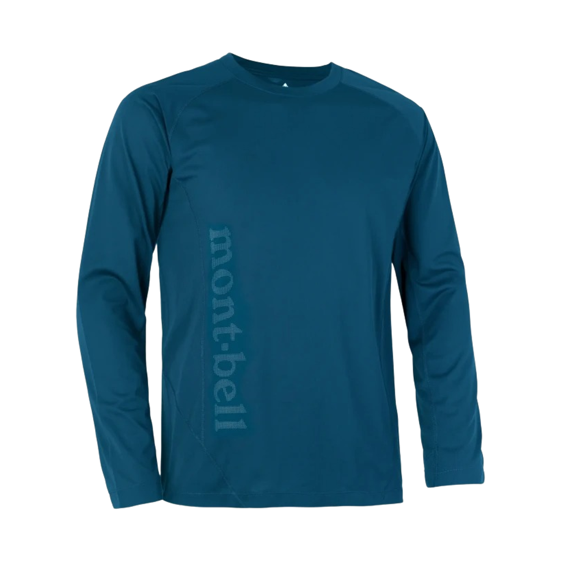 2304636 Montbell Cool Light Long Sleeve T-Shirt Blue Green