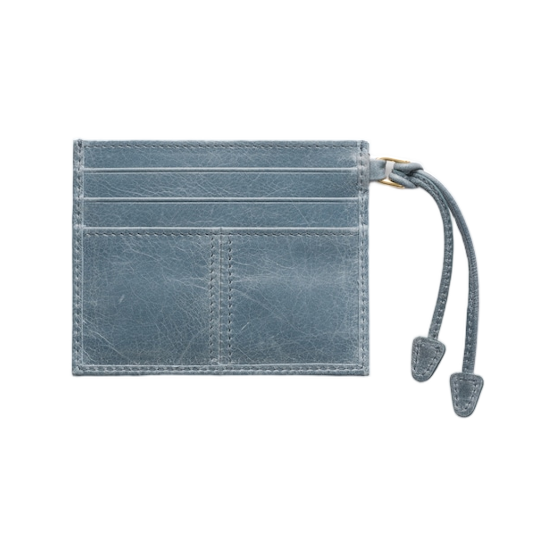 프라다 레더 카드 홀더 에비에이터 블루(Prada Leather Card Holder Aviator Blue) - 2