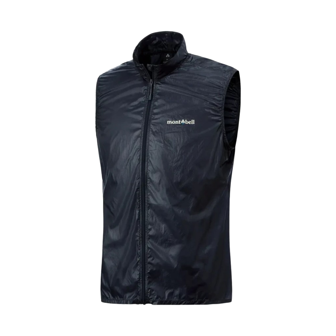 1103288 Montbell EX Light Wind Vest Graphite Blue