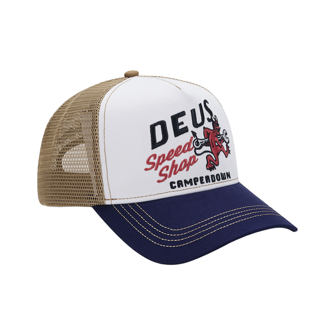 D261UHA336012 [6% 적립] Deus Ex Machina Dogleg Trucker Ivory
