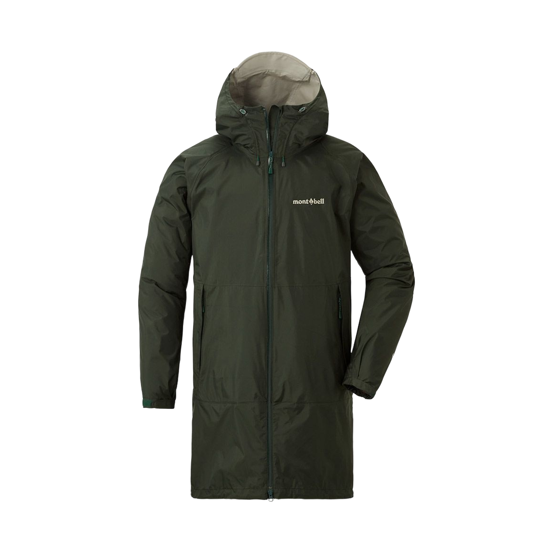 1128685 Montbell Pack Wrap Rain Coat Dark Green