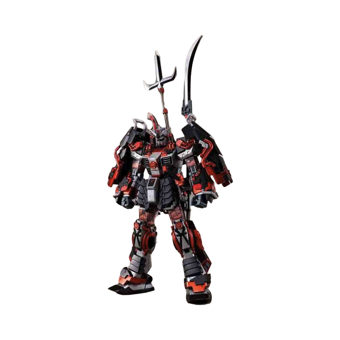 반다이 MG 1/100 신 무사 건담 전국의 진 블랙 로브 대형 장갑(Bandai MG 1/100 Shin Musha Gundam Sengoku No Jin Black Robe LaRGe Armor)