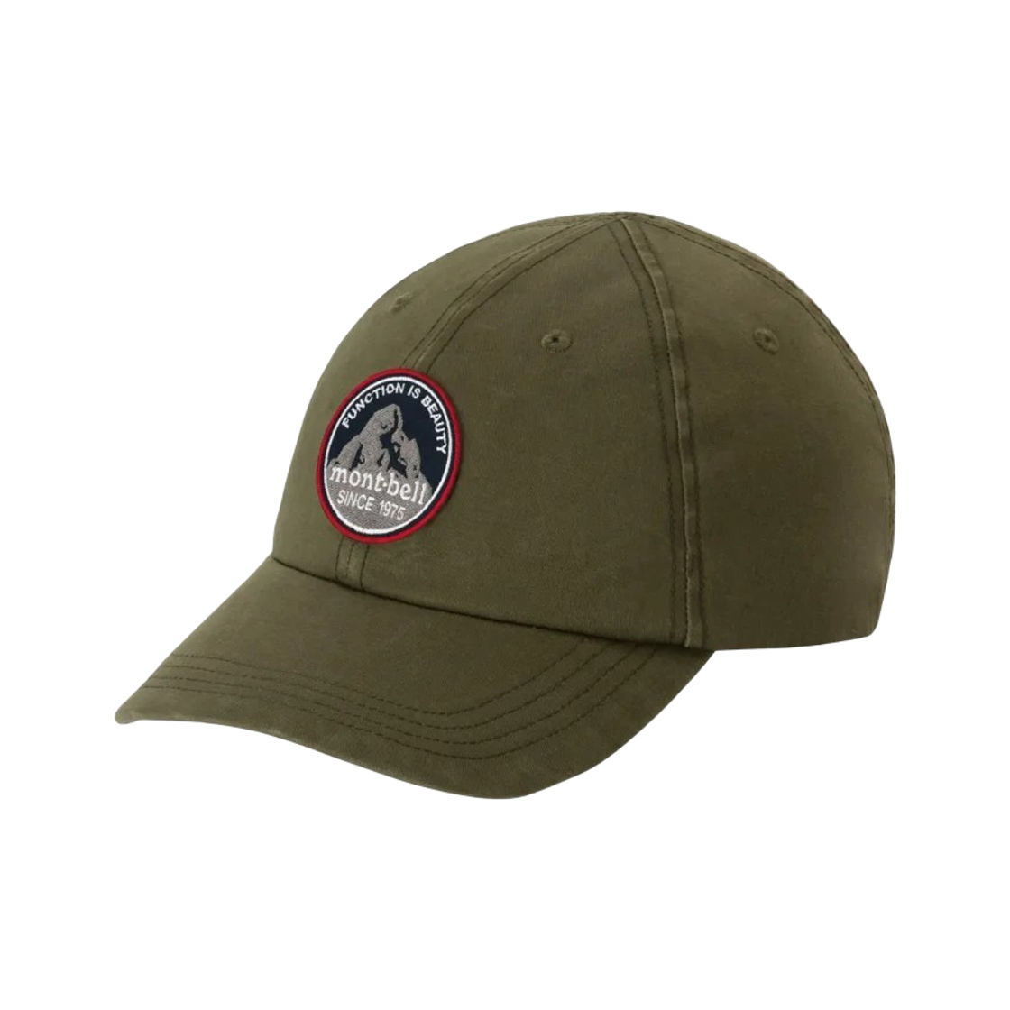 2108193 Montbell Washed Out Stretch Cotton Cap Khaki