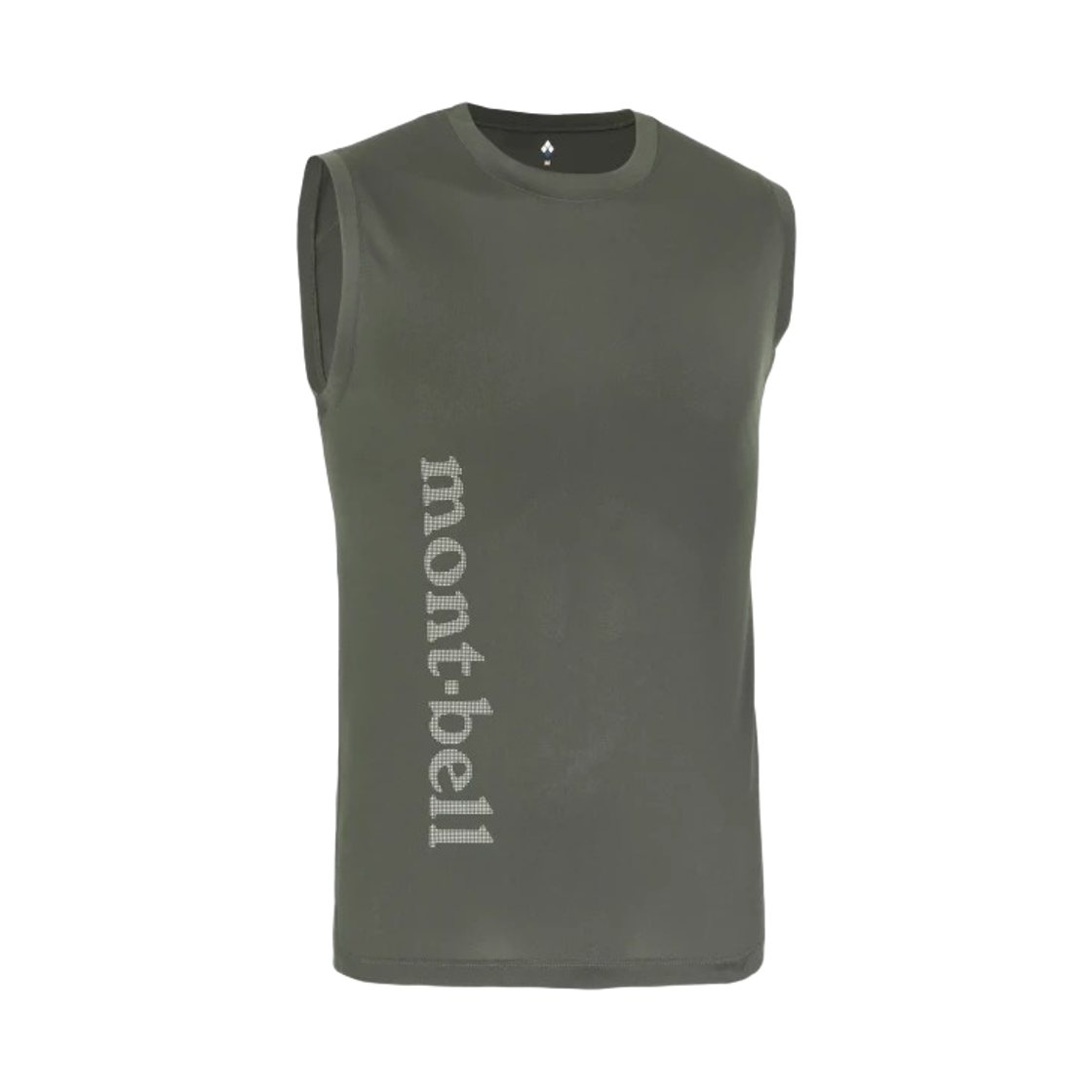 1114838 Montbell Cool Light Sleeveless Shirt Dark Gray