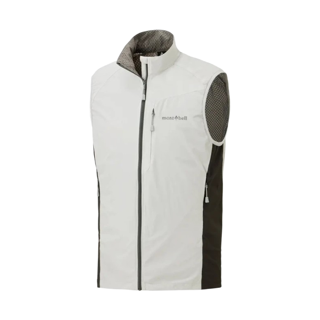 2306153 Montbell Light Shell Vest Light Gray