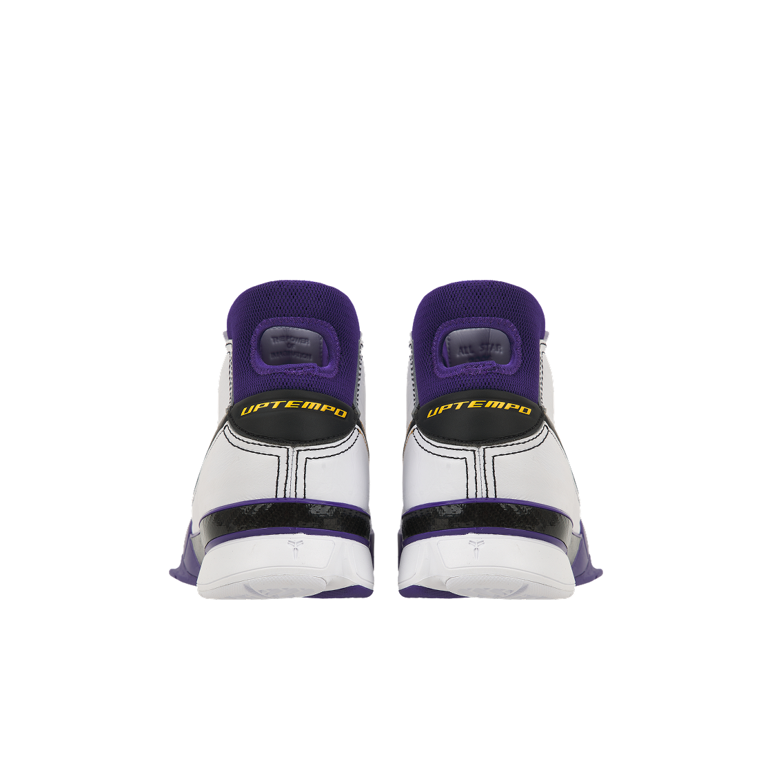 나이키 코비 1 프로트로 81 포인트 게임 화이트 블랙(Nike Kobe 1 Protro 81 Pt Game White Black) - 6