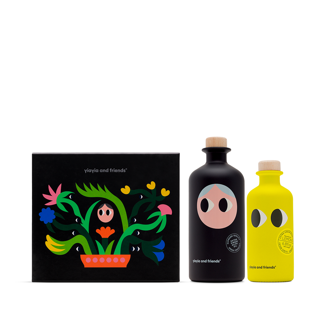 이야이야앤프렌즈 엑스트라 버진 올리브오일 & 레몬오일 2종세트(Yiayia and friends Extra Virgin Olive Oil & Lemon Oil 2Pack Set)