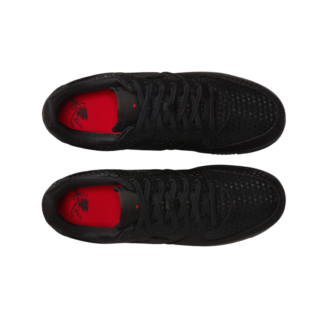 나이키 에어포스 1 레트로 밸런타인데이 블랙 유니버시티 레드(Nike Air Force 1 Retro Valentine's Day Black University Red) - 2