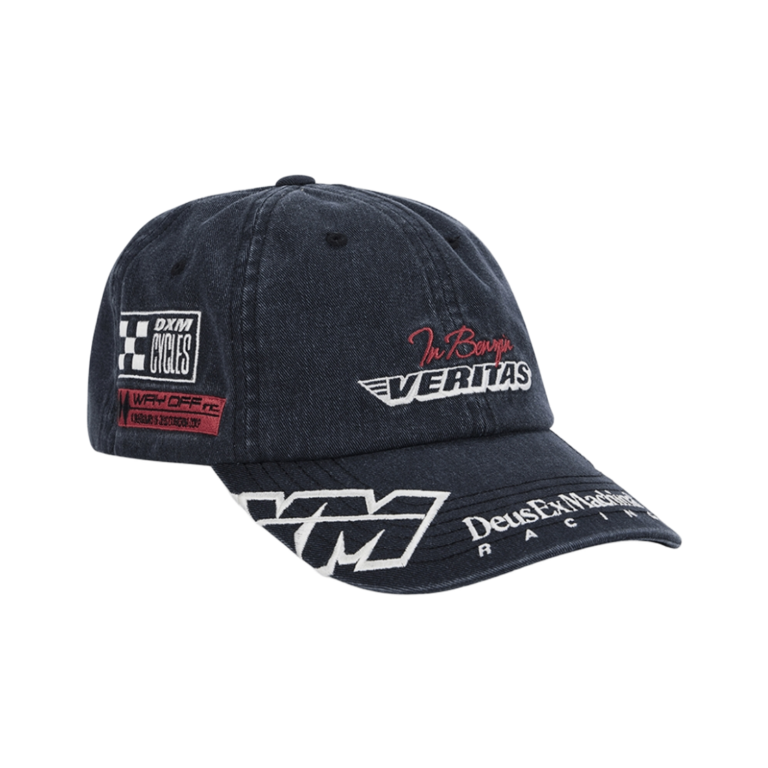 [6% 적립] 데우스 엑스 마키나 에이스 모토 캡 블랙([6% 적립] Deus Ex Machina Ace Moto Cap Black)