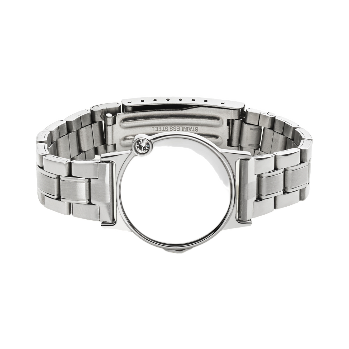 MM6 메종 마르지엘라 미러 페이스드 메탈 브레이슬릿 폴리쉬드 팔라디오(MM6 Maison Margiela Mirror Faced Metal Bracelet Polished Palladio)