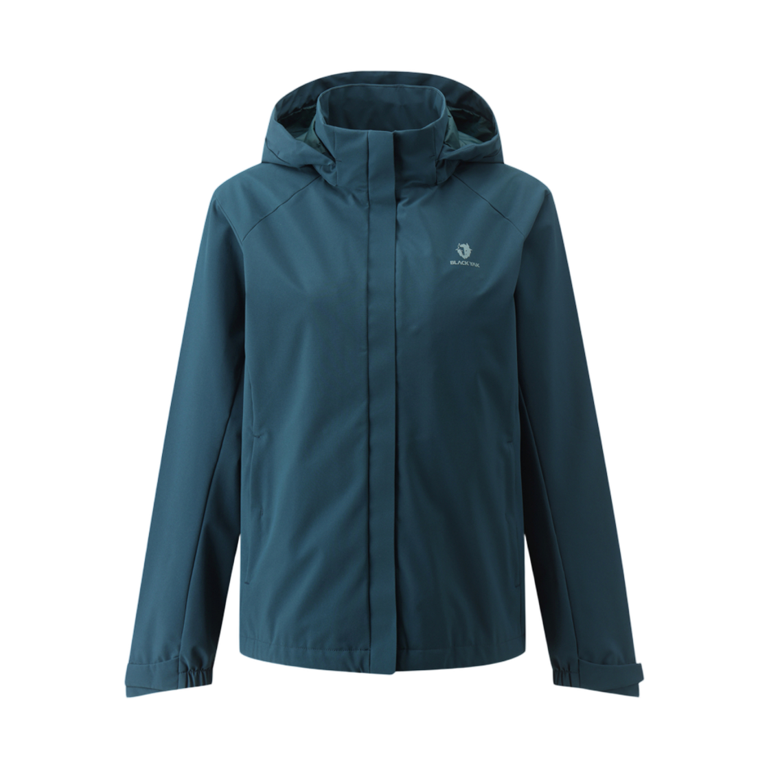 1BYJKSV508TE (W) Black Yak Basic Windbreaker Teal