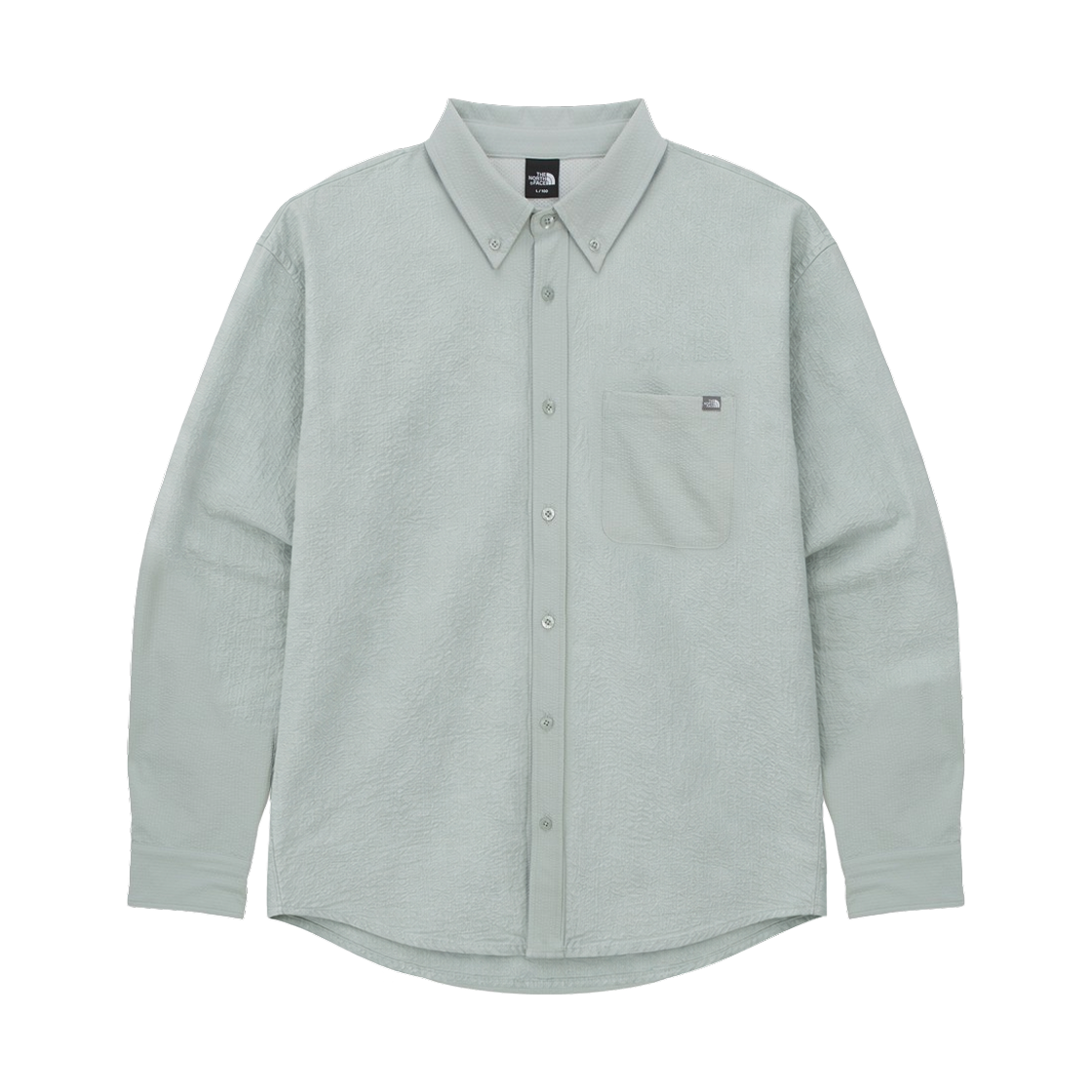 NH8LR03C The North Face Pumice L/S Shirts Cool Gray - 26SS
