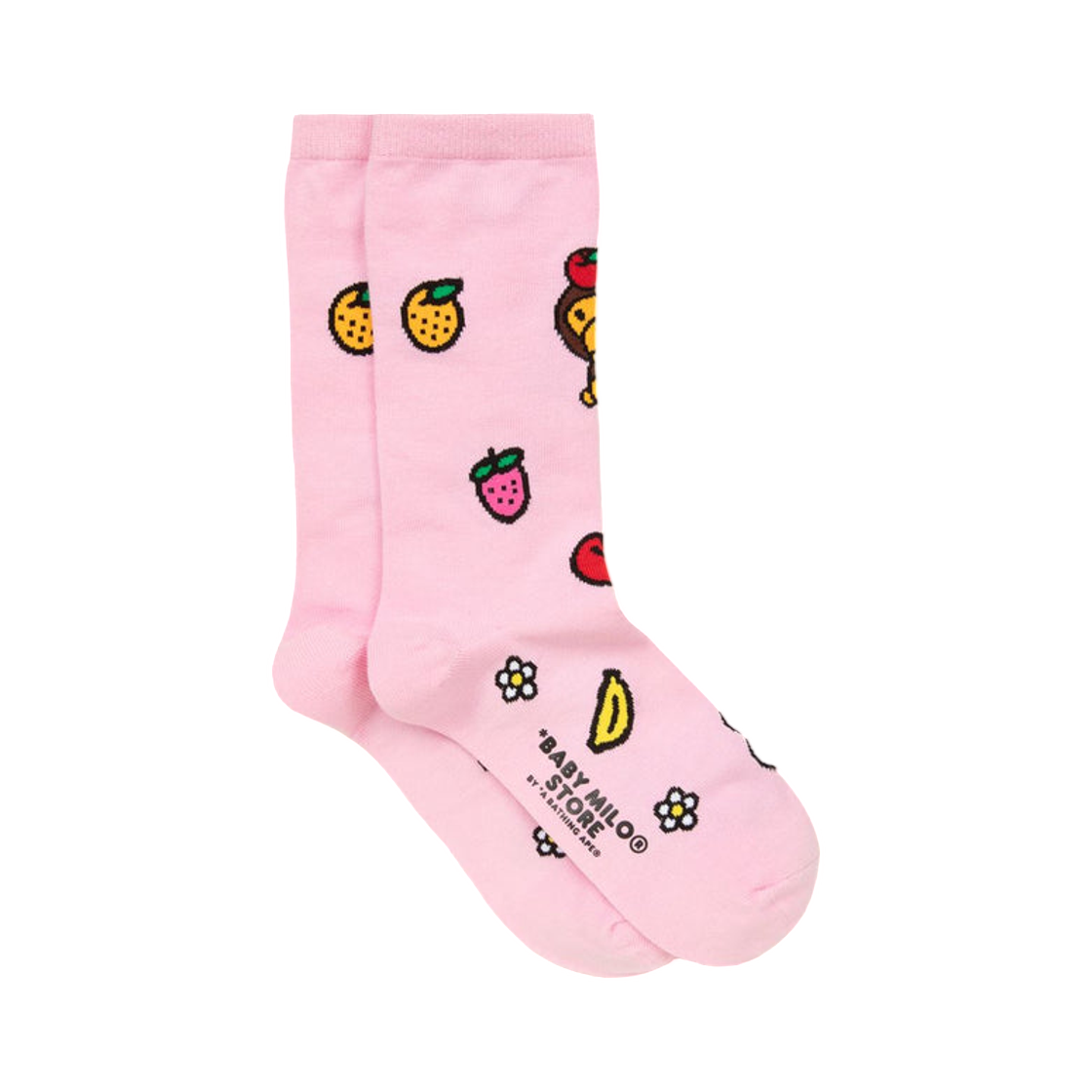 베이프 베이비 마일로 삭스 #2 핑크(BAPE Baby Milo Socks #2 Pink) - 2