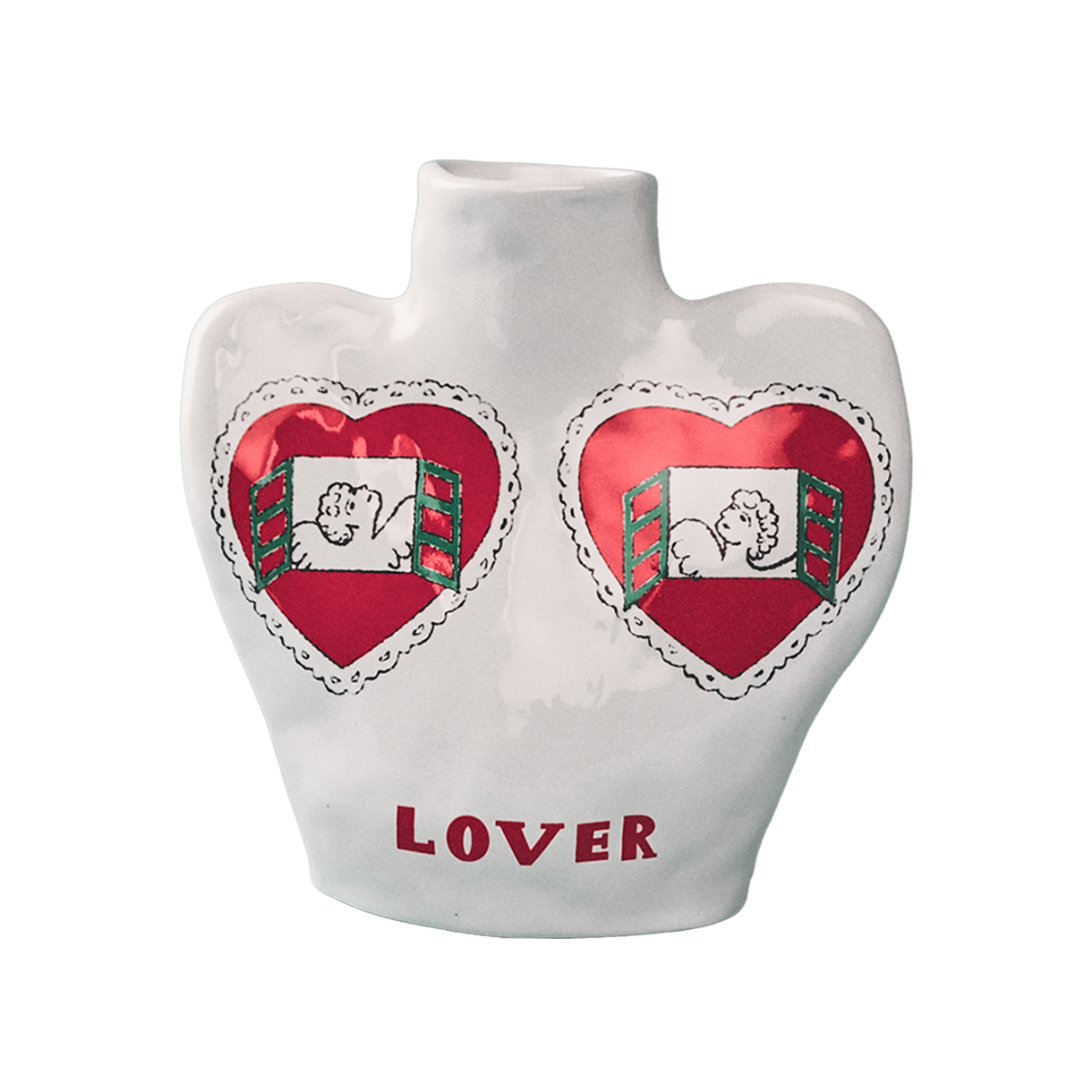 [3% 적립] [Kimi x LOFA] 로파서울 키미 작가협업 VASE 화병 (3 types)([3% 적립] [Kimi x LOFA] LOFA SEOUL Kimi Artist Collaboration Vase (3 Types))