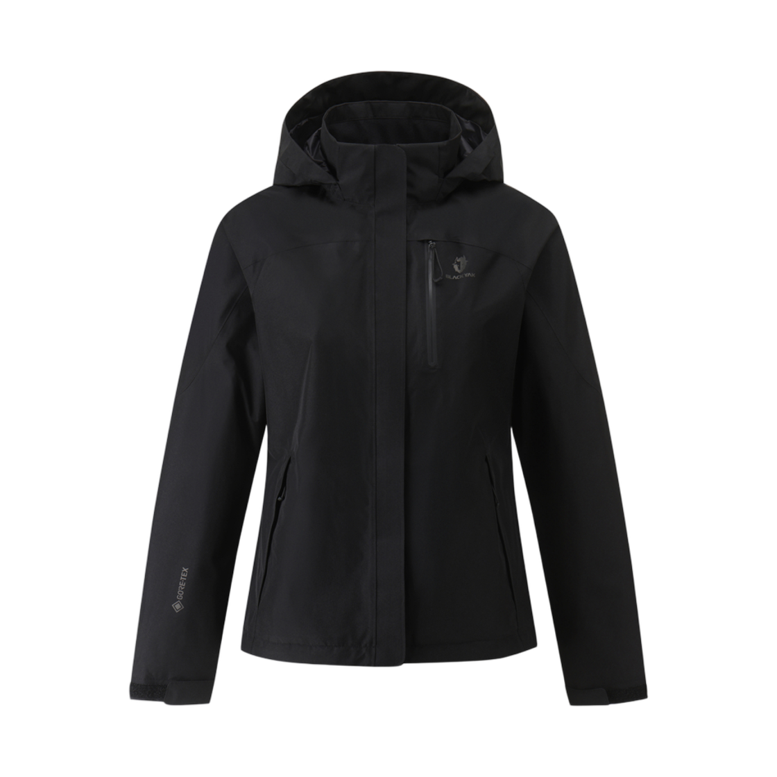 (W) 블랙야크 액츄얼 고어텍스 고어텍스 자켓 블랙((W) Black Yak Actual Gore-Tex Jacket Black)