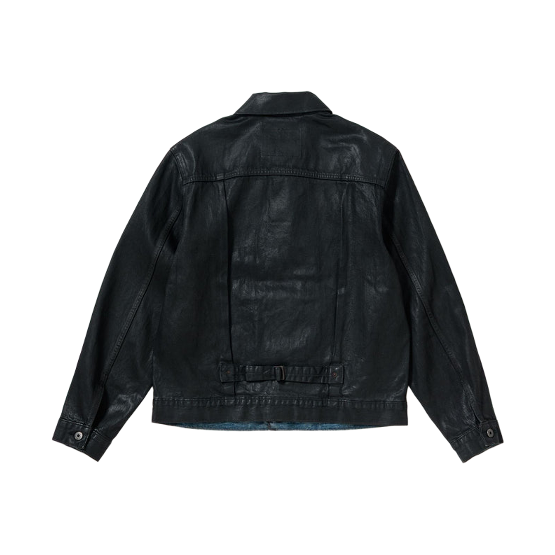 리바이스 x 비오탑 익스클루시브 타입 1 트러커 코팅 자켓 블랙(Levi's x Biotop Exclusive Type 1 Trucker Coating Jacket Black) - 2