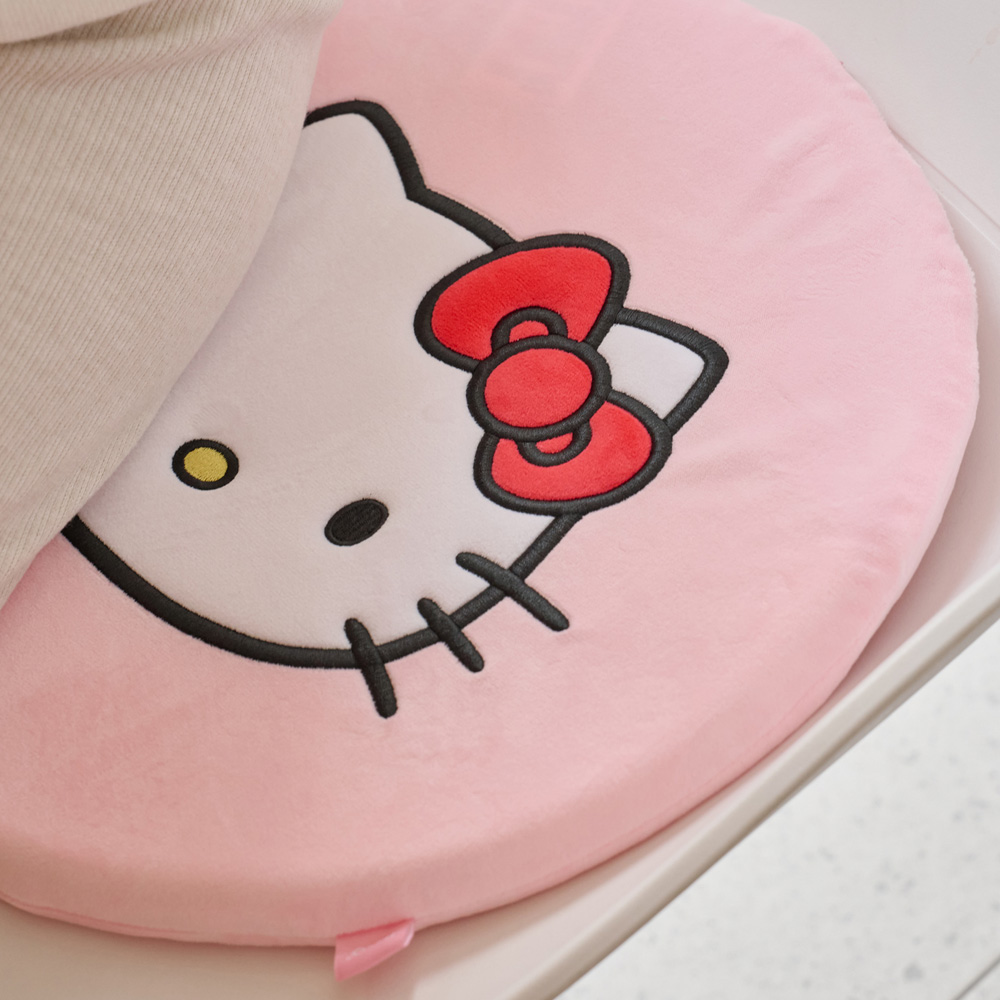 잉코 산리오 헬로키티 USB 메모리폼 온열 전기방석(INKO Sanrio Hello Kitty USB Memory Foam Heated Seat Cushion) - 5
