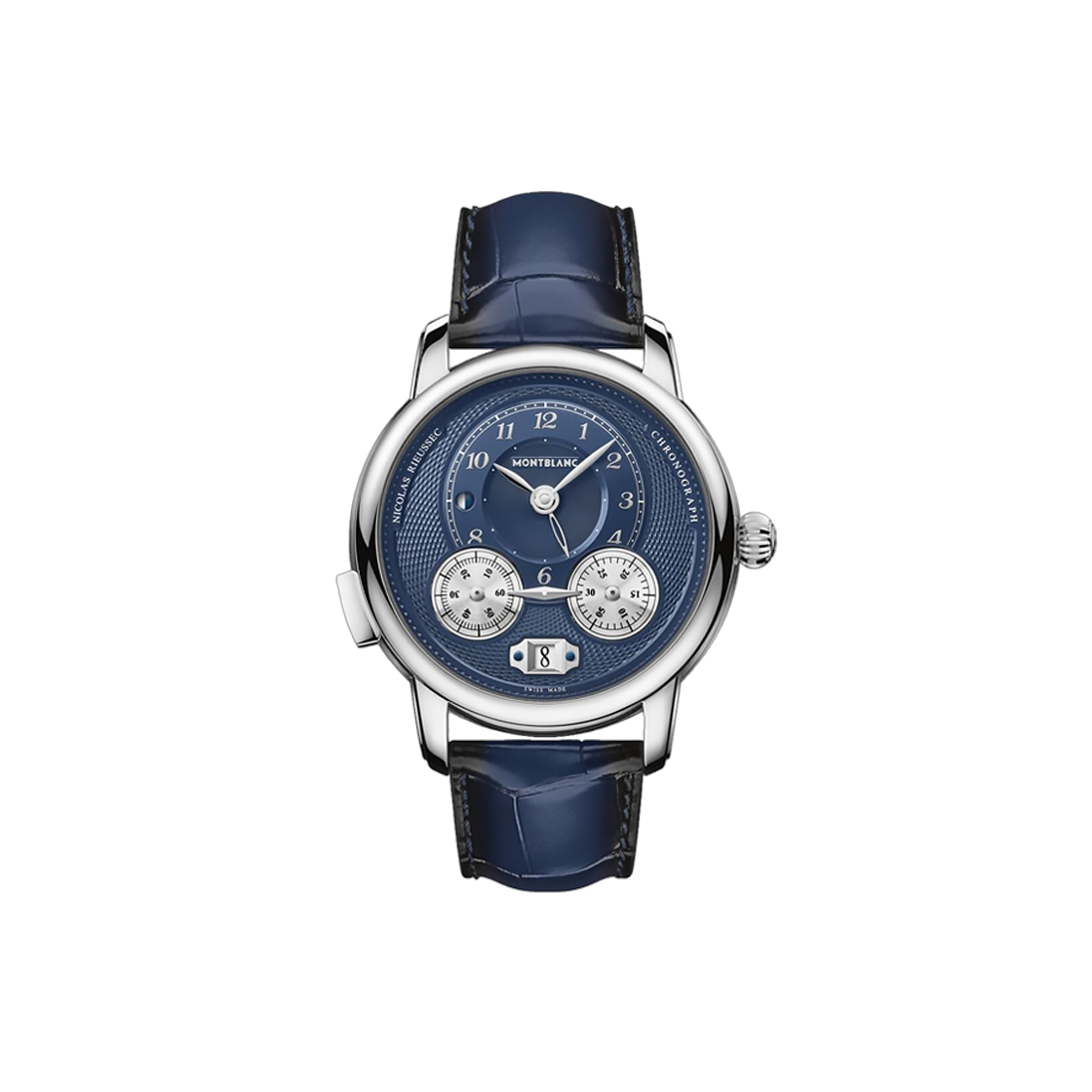 ITNPJ7D5ORGO Montblanc Star Legacy Nicolas Rieussec Chronograph 44.8 - Blue Arabic No. 7254