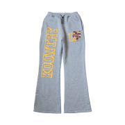 Kapital 30 Fleece-Lined Flared Sweatpants Kountry Gray