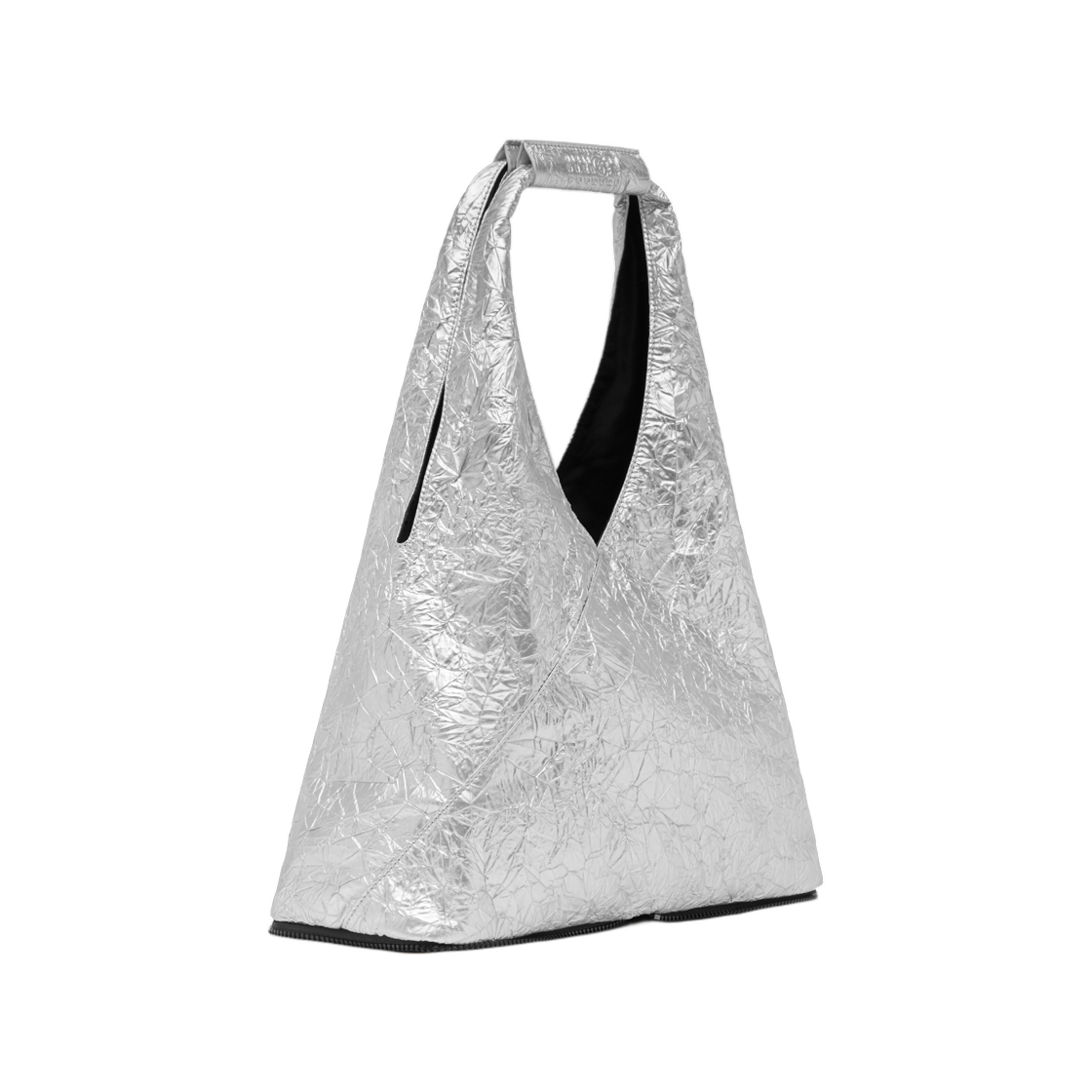 MM6 메종 마르지엘라 재패니즈 백 집 파우치 블랙 실버(MM6 Maison Margiela Japanese Bag Zip Pouch Black Silver) - 2