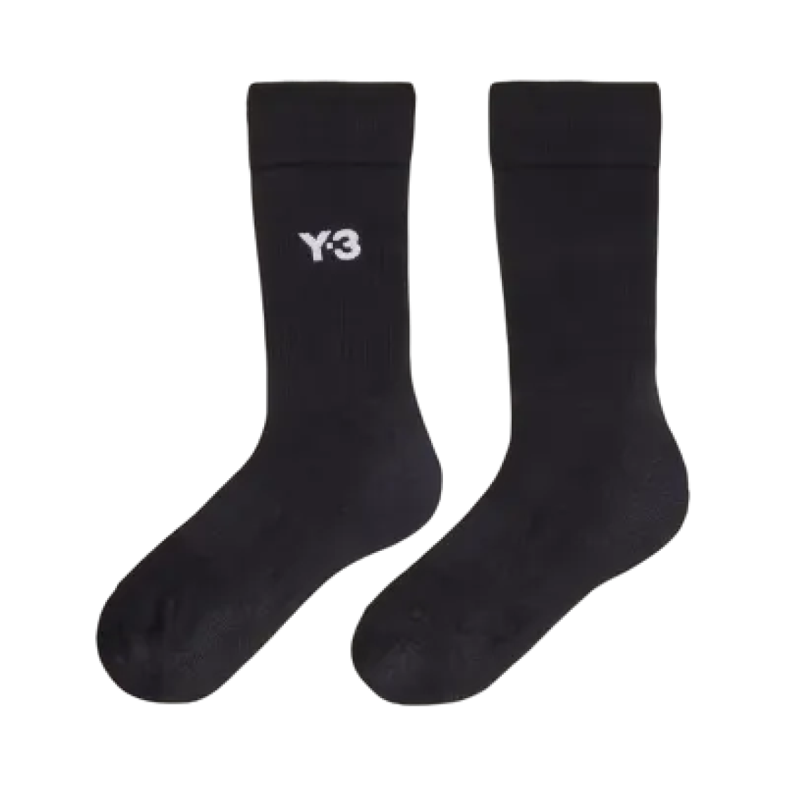 Y-3 x 요지 야마모토 클래식 크루 삭스 블랙(Y-3 x Yohji Yamamoto Classic Crew Socks Black)