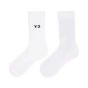 Y-3 x Yohji Yamamoto Classic Crew Socks White