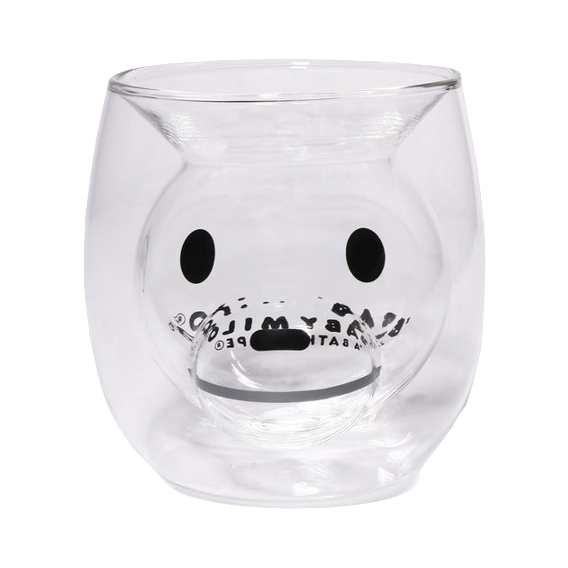 베이프 베이비 마일로 글래스 컵 클리어(BAPE Baby Milo Glass Cup Clear)