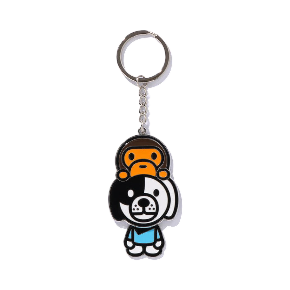 - BAPE Baby Milo On Doggy Keychain Multi