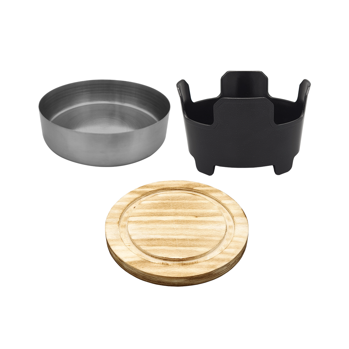 온오프 미니화로 기본 화로 3P 세트(화로본체&연료홀더&나무받침)(Haulshome On-off Burner Set 3p)