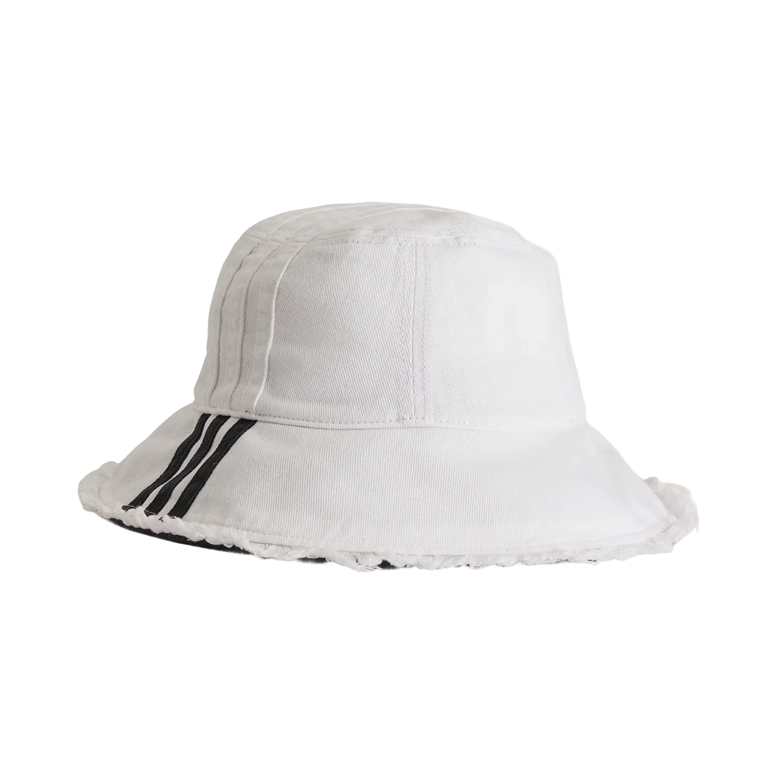 Y-3 x 요지 야마모토 스트라이프 버킷햇 오프 화이트(Y-3 x Yohji Yamamoto Stripes Bucket Hat Off White) - 2