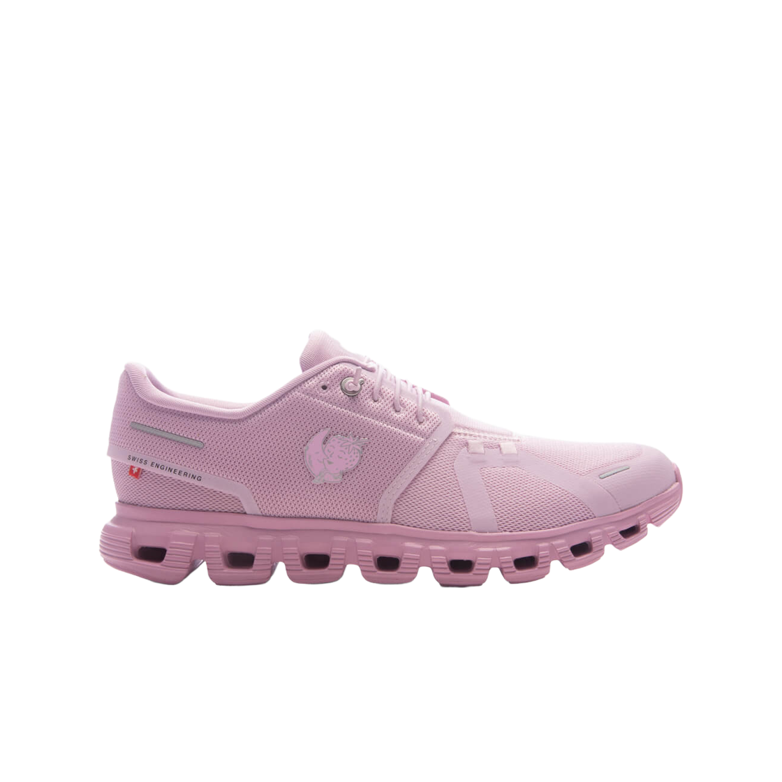 3MF31105555 On Running x Sky High Farm Goods Cloud 6 Aster Begonia