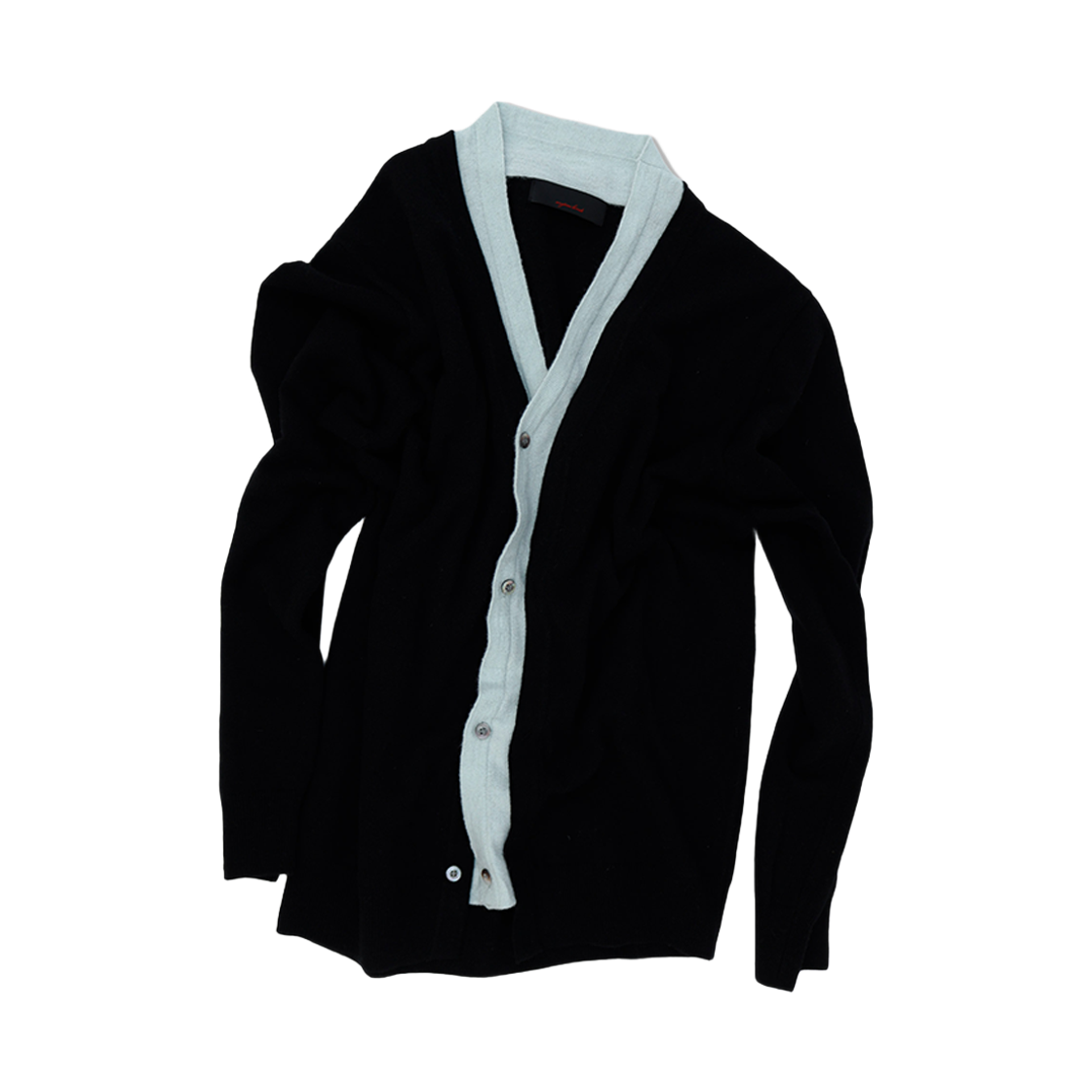 애니타임로릭 아자 브이넥 가디건 블랙(anytimeloreak Aza V-neck Cardigan Black) - 2