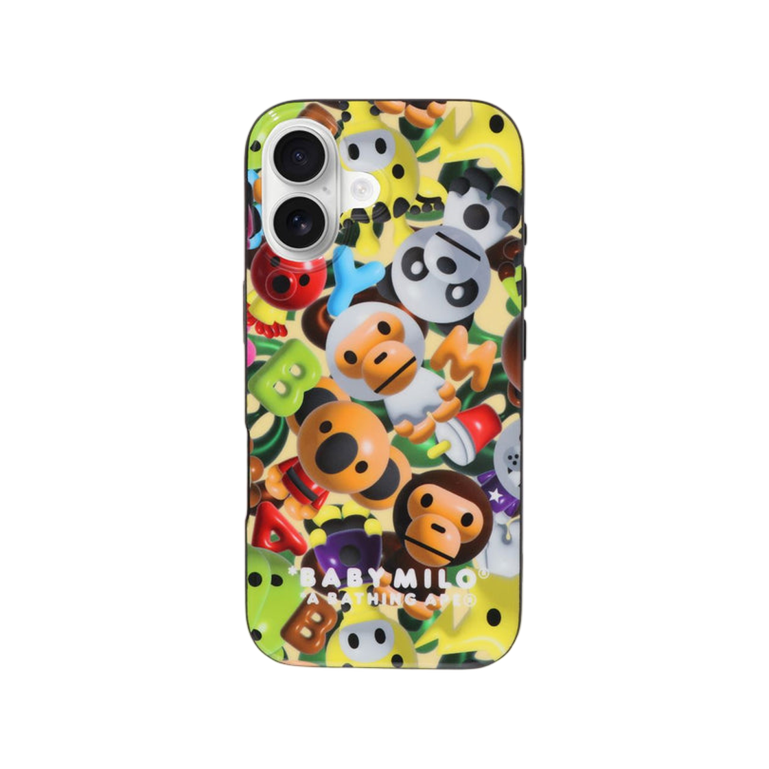베이프 3D 마일로 올 프렌즈 아이폰 17 케이스 멀티(BAPE 3D Milo All Friends iPhone 17 Case Multi)