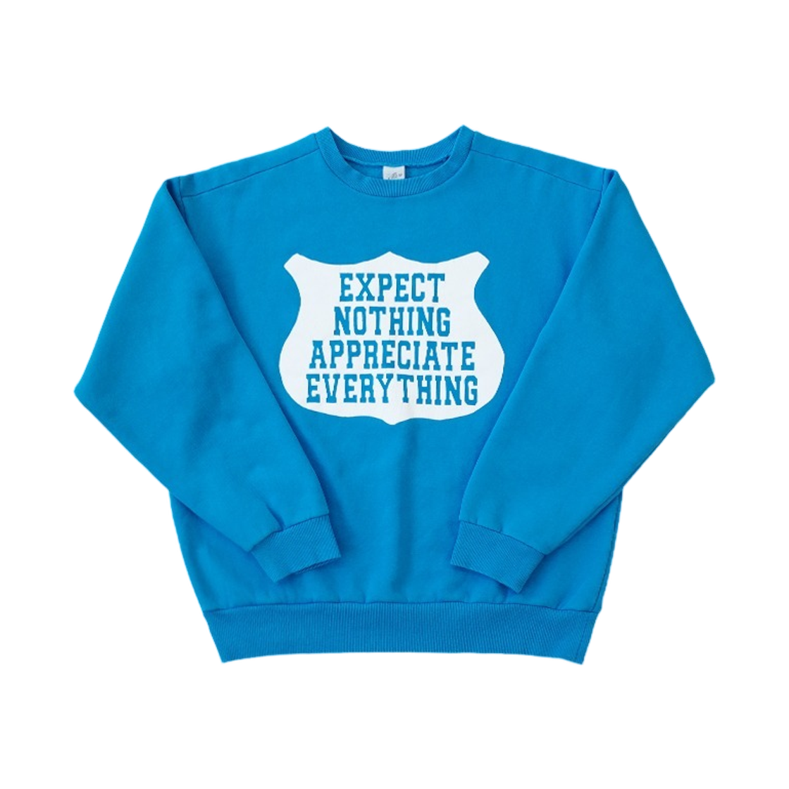 컬렉트 피시스 이네 스웨트셔츠 블루(Collect Pieces Enae Sweatshirts Blue)